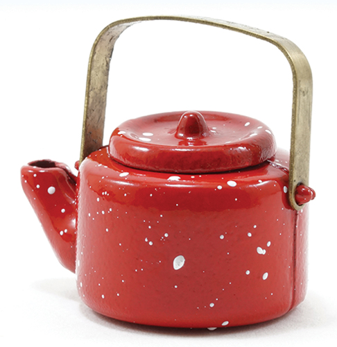 Small Red Kettle