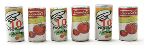Food Cans, 6 pc