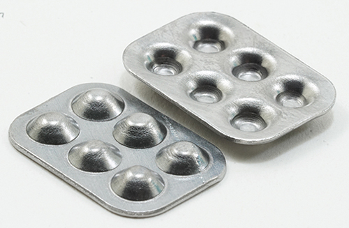 Aluminum Muffin Pans, 2 pc