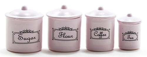 Canister Set, Pink
