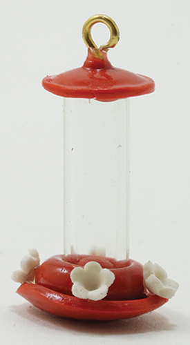 Humming Bird Feeder, Red