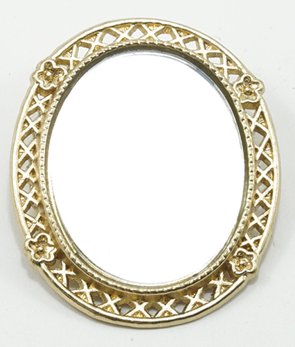 Oval Victorian Mirror