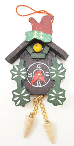 Painted Cuckoo Clock