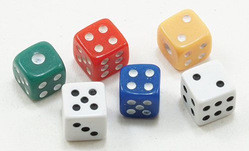 Dice, 6 pc