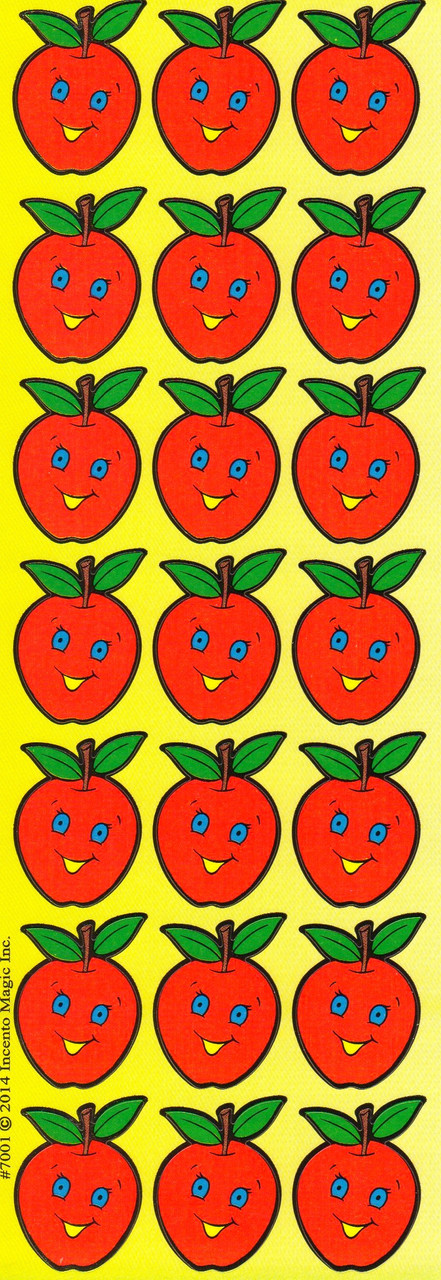 M Apples Incentive Stickers (60)