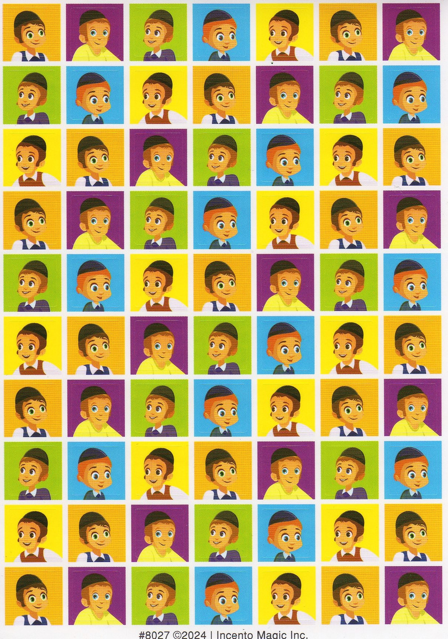 Boys Stickers for School Bus Incentive Charts (420 Stickers)