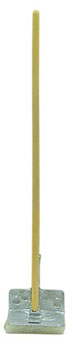 Mop, Squeegee with Wood Handle