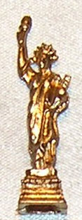 Statue Of Liberty, Brass Color