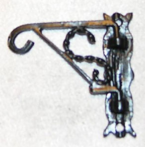 Plant Hanger, Swivel, Black