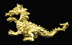 Dragon Statue Gold