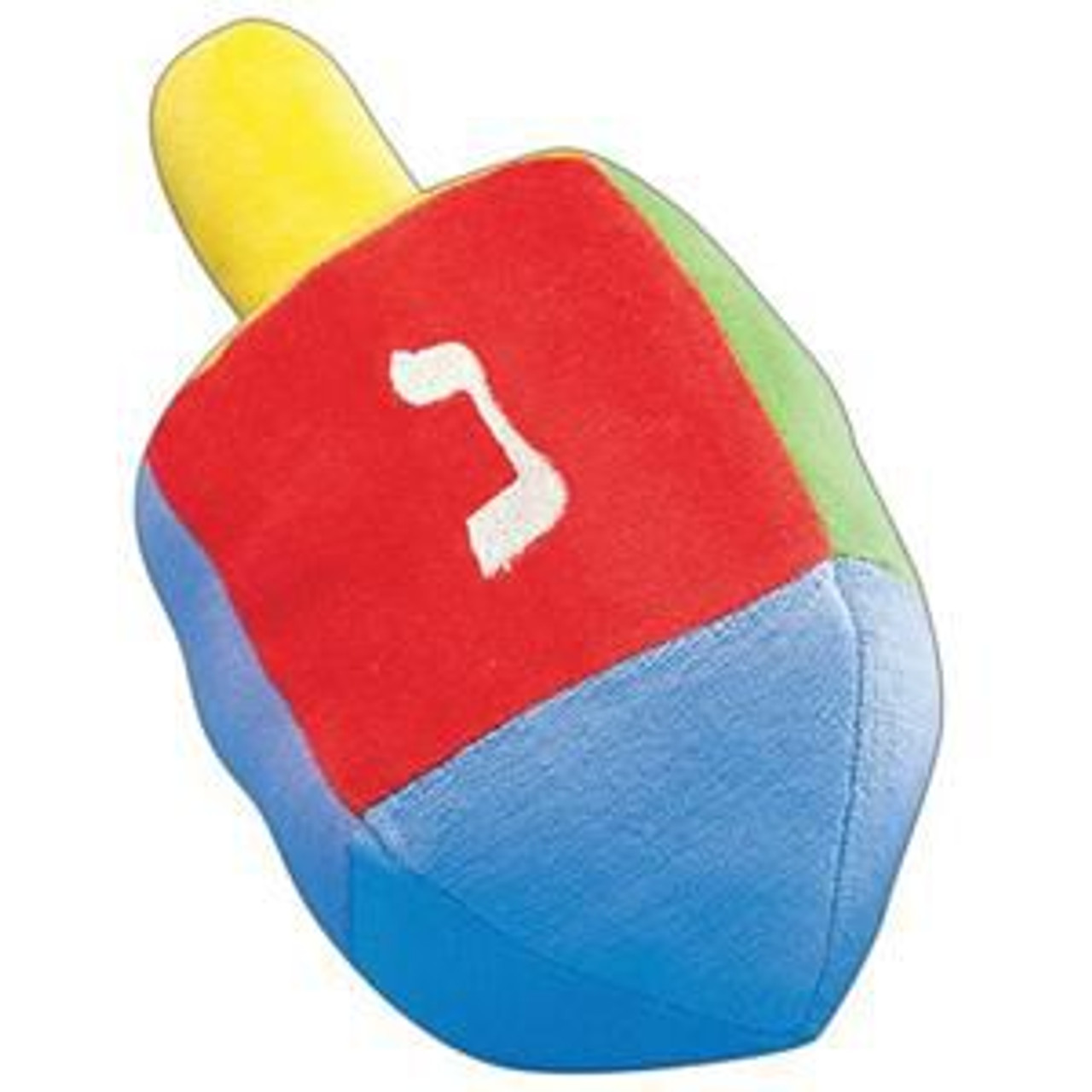 Large Plush Dreidle 8"