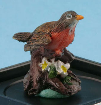 Robin (Hand Painted Bird Figurine)