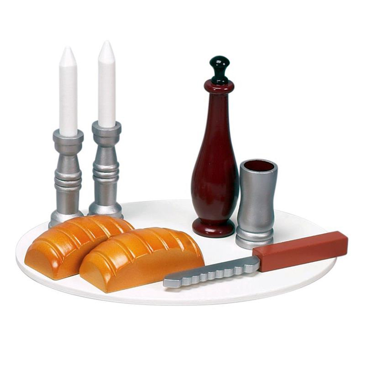 Colorful Shabbat Wooden Play Set- Small