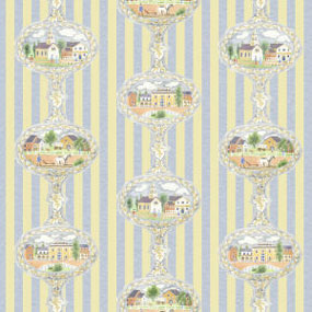 Wallpaper, Colonial Homestead, 3 pc.