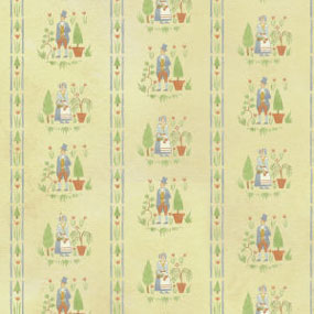 Wallpaper, Colonial Gardens, 3 pc.