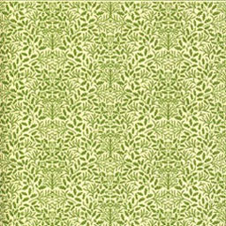 Wallpaper, 1/2" Scale Acorns Green On Cream, 3 pc.