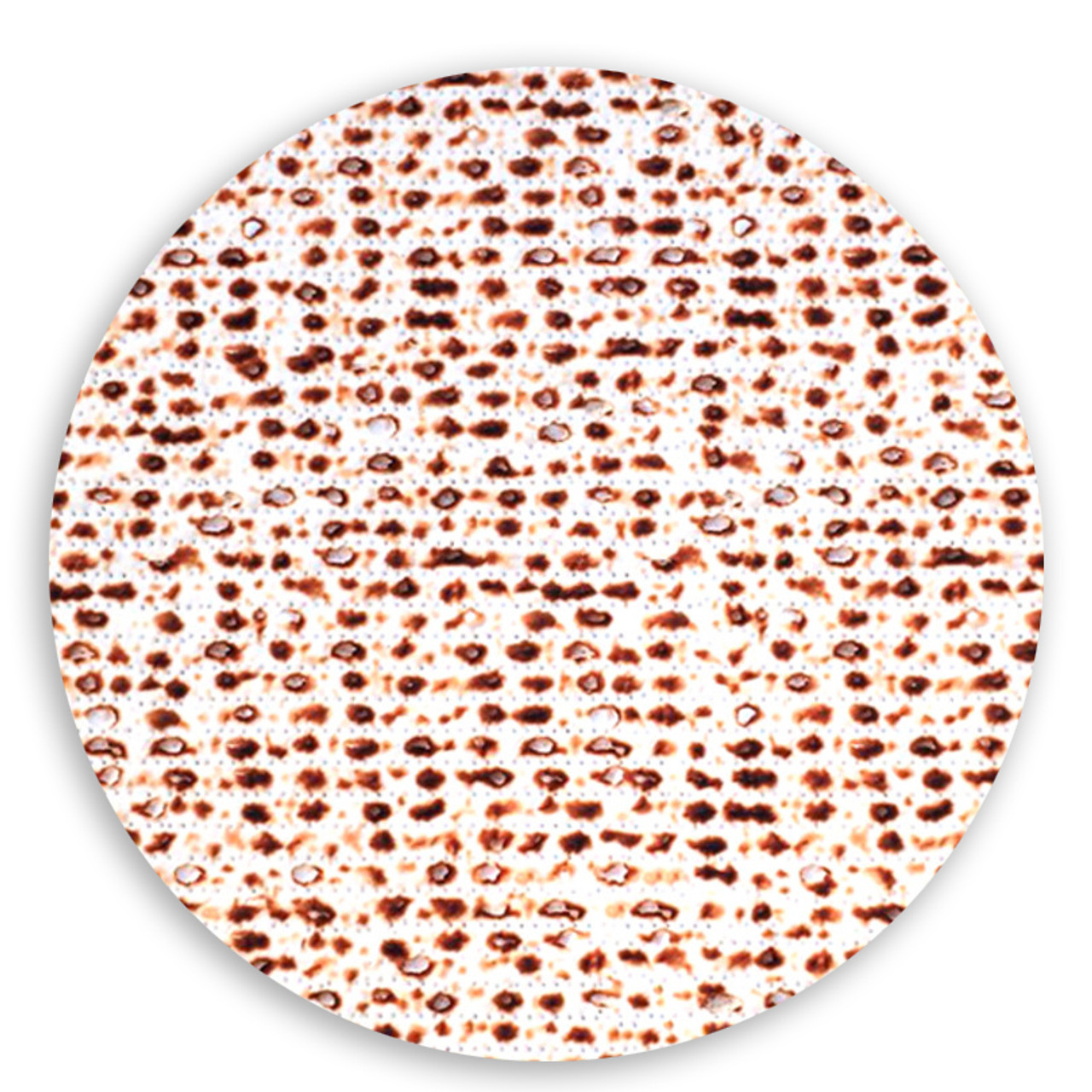 8.4" XL Round Matzah Card-Stock Cutouts - (20 Pcs.)