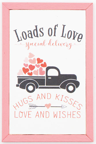Loads of Love Picture, Pink Frame