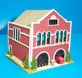 1/144 Scale, Old-time Firehouse