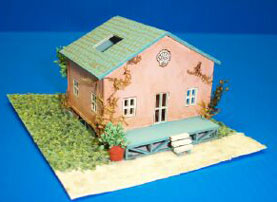 1/144 Scale, Beach Cottage Kit