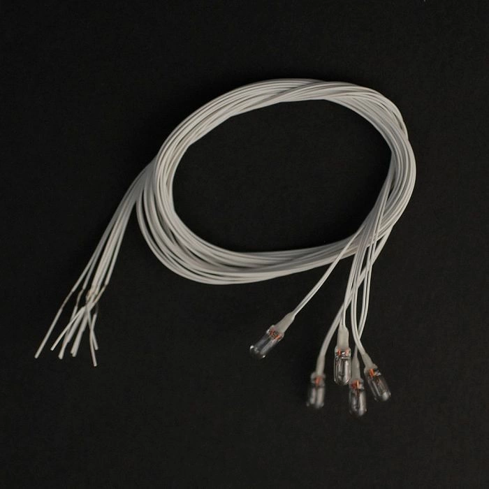 Grain of Wheat Bulbs 500mm Wires, Pack of 5