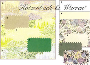 Wallpaper, Ruben's Garden, Beige, 3 pc.