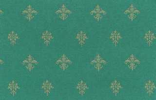 Wallpaper, Majestic, Emerald, 3 pc.