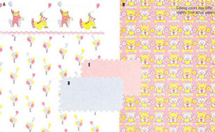 Wallpaper, Circus, Pastel, 3 pc.