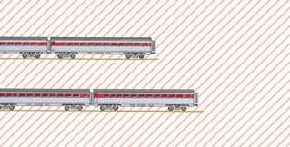 Wallpaper, Choo Choo Train, Red, 3 pc.
