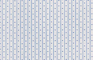 Wallpaper, Bearly Hearts, Dark Blue, 3 pc.