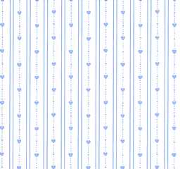 Wallpaper, Bearly Hearts, Lt Blue, 3 pc.