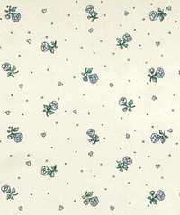 Wallpaper, Petite Fleur, Cream, 3 pc.