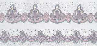 Wallpaper, Mon Cheri, Blue, 3 pc.