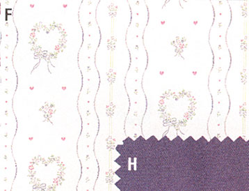 Wallpaper, Schumacher Loverly Stripe, 3 pc.