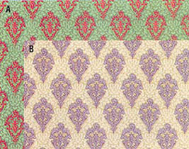 Wallpaper, Hobarth, Green, 3 pc.
