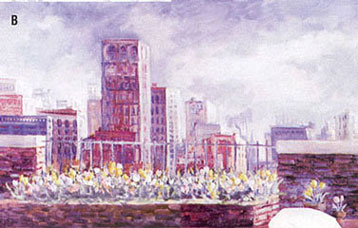 Wallpaper The Terrace, 3 pc.