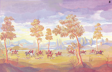 Wallpaper The Hunt Multi, 3 pc.