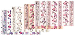 Wallpaper, Kismet Stripe (Pink), 3 pc.