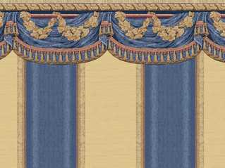 Wallpaper Tara, Blue, 3 pc.