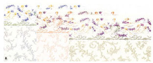 Wallpaper, Symphony, Blue, 3 pc.