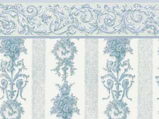 Wallpaper, Symphony Stripe, Blue, 3 pc.