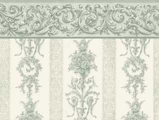 Wallpaper, Symphony Stripe, Seafoam, 3 pc.
