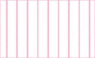 Wallpaper, 3pc: White On, Pink