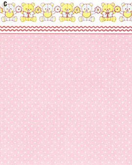 Wallpaper, Mini Dots, Pink, 3 pc.