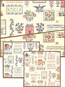 Wallpaper, Sampler, Pink/Green, 3 pc.