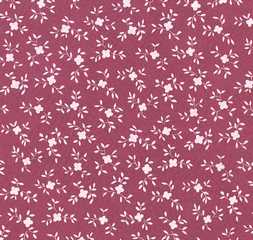 Wallpaper, Baby Breath, Burgundy, 3 pc.