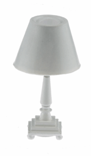 Traditional Table Lamp, White