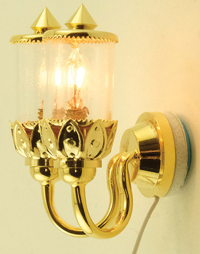 Double Ornate Coach Wall Lamp