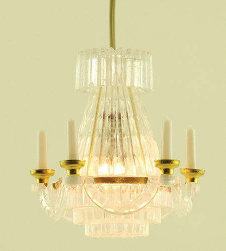 Hanging Crystalline Chandelier