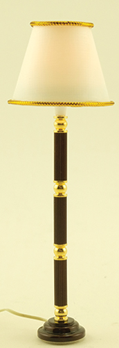 Stained Base Floor Lamp